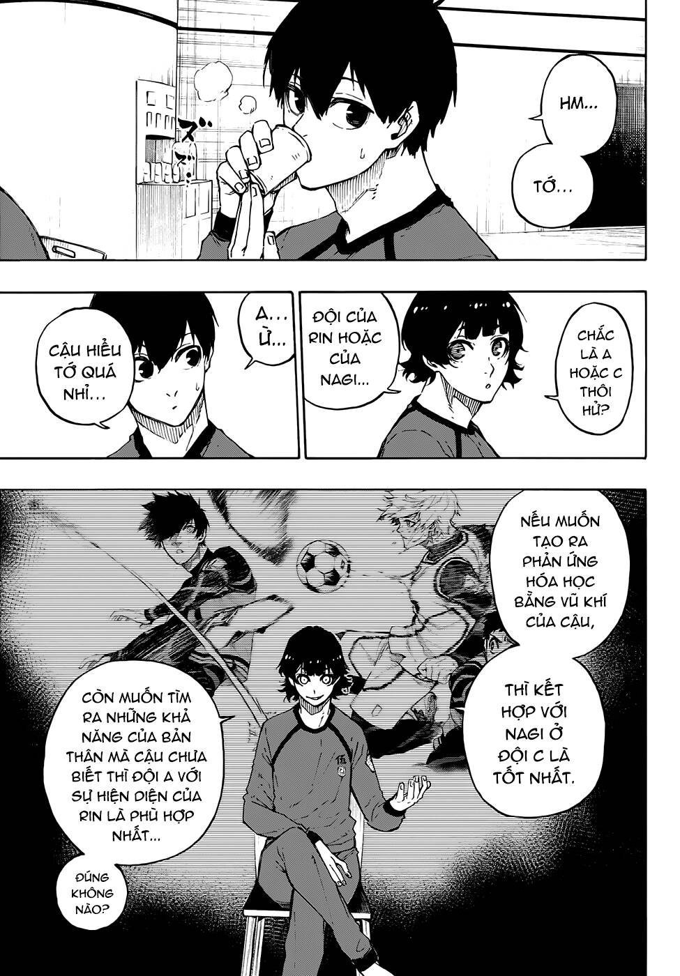Thiên Tài Bóng Đá, Tiền Đạo Số 1 Chap 96 - Next Chap 97