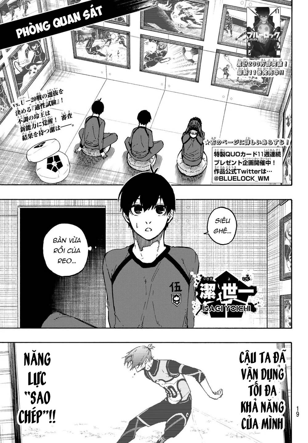 Thiên Tài Bóng Đá, Tiền Đạo Số 1 Chap 107 - Next Chap 108