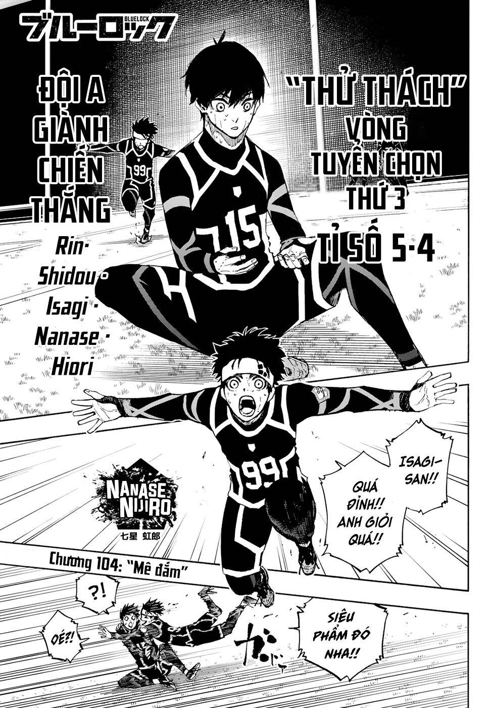 Thiên Tài Bóng Đá, Tiền Đạo Số 1 Chap 104 - Next Chap 105