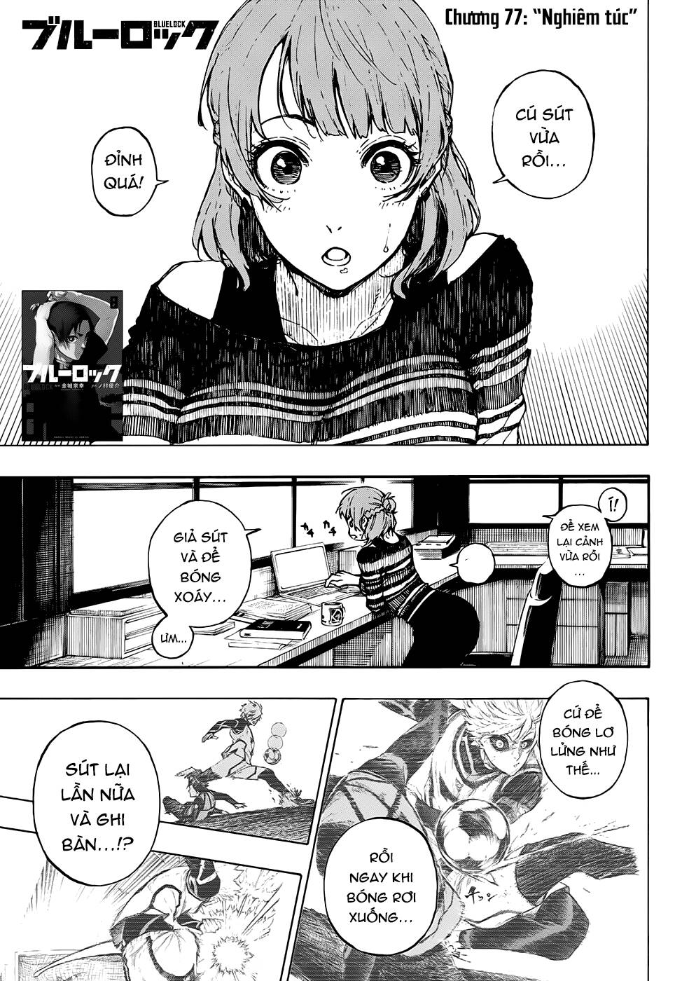 Thiên Tài Bóng Đá, Tiền Đạo Số 1 Chap 77 - Next Chap 78