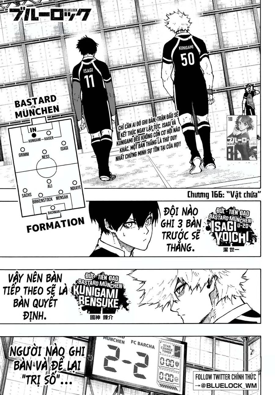 Thiên Tài Bóng Đá, Tiền Đạo Số 1 Chap 166 - Next Chap 167