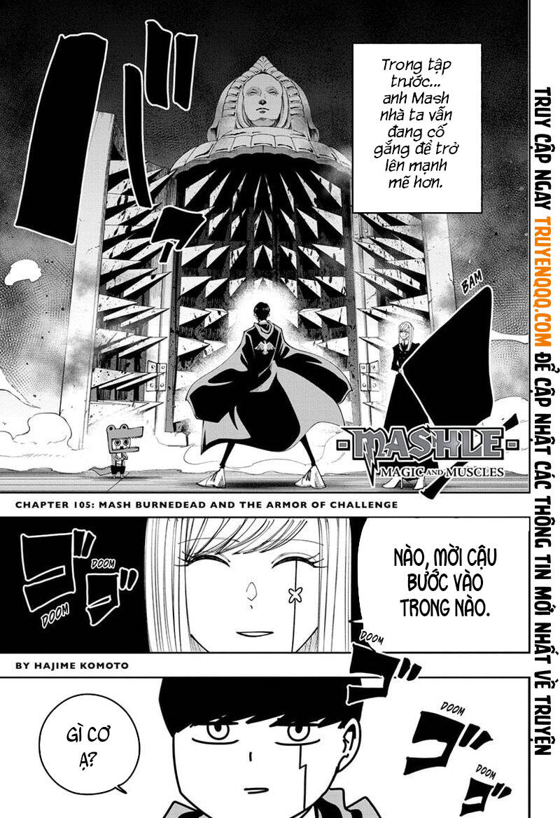 Mashle: Magic And Muscles Chap 105 - Next Chap 106