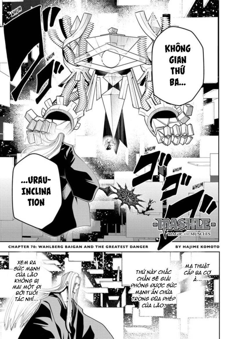 Mashle: Magic And Muscles Chap 70 - Next Chap 71