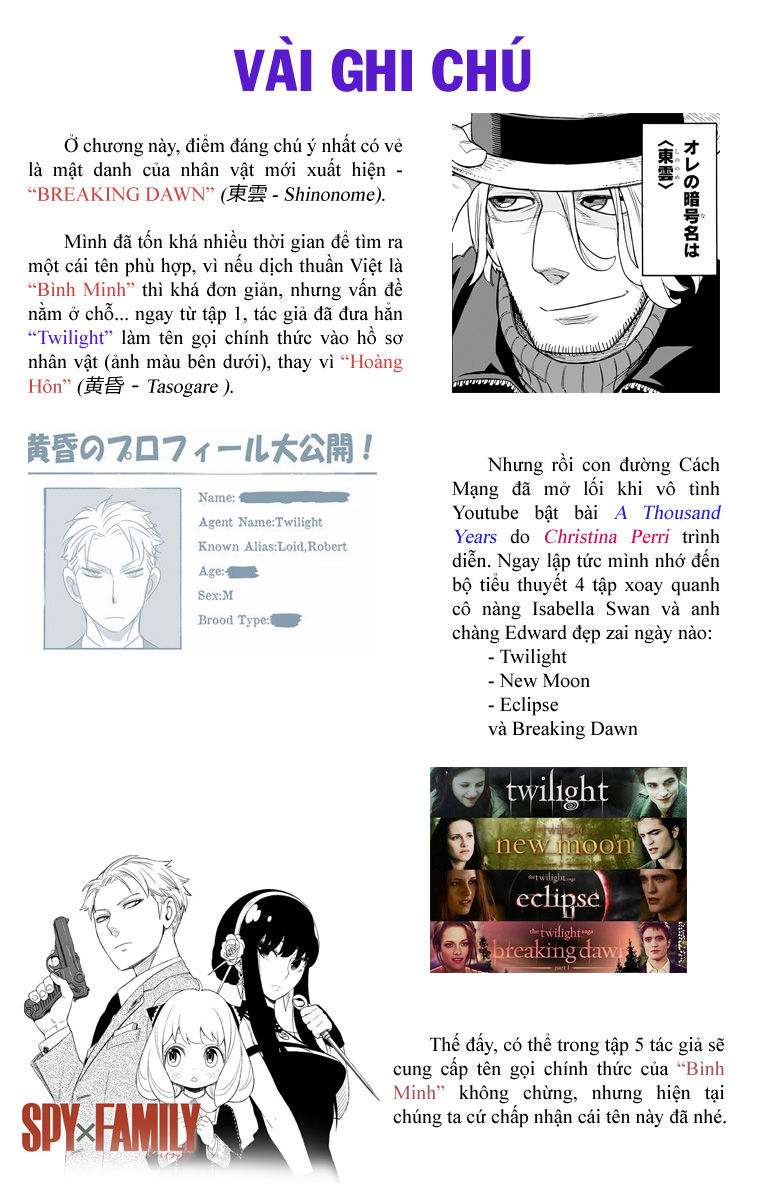 Gia Đình Điệp Viên Chap 27 - Next Chap 28