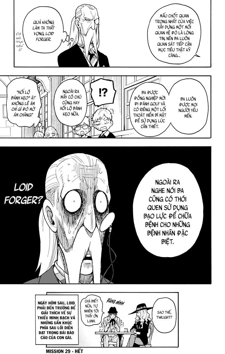 Gia Đình Điệp Viên Chap 29 - Next Chap 30
