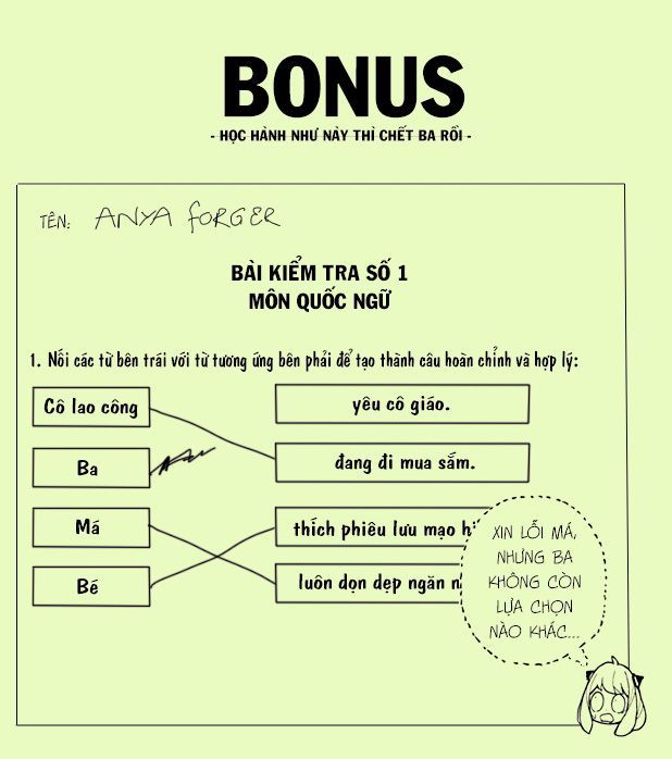 Gia Đình Điệp Viên Chap 24 - Next Chap 25