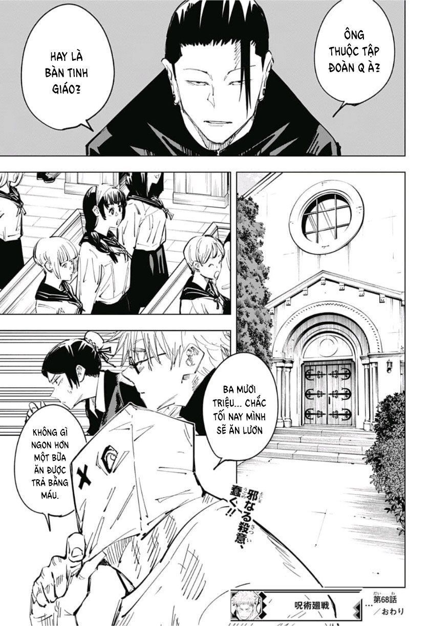 Chú Thuật Hồi Chiến Chap 68 - Next Chap 69