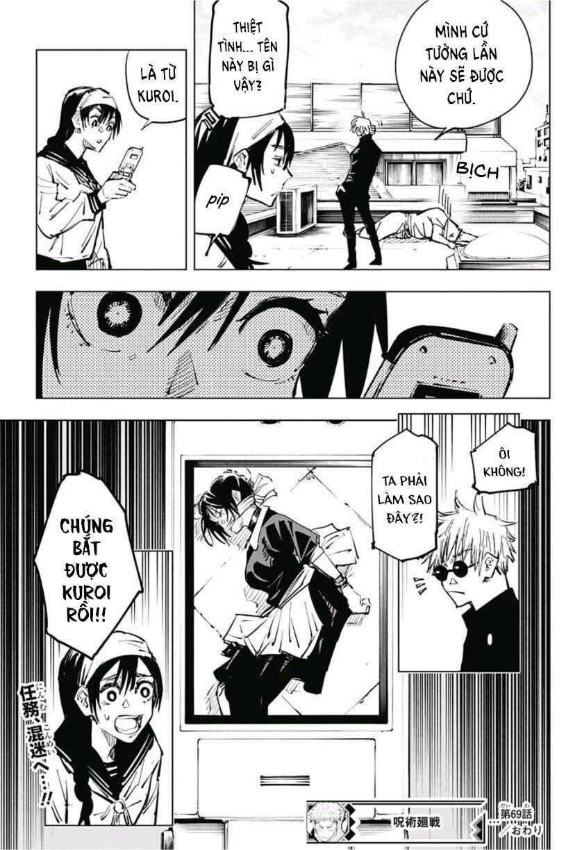 Chú Thuật Hồi Chiến Chap 69 - Next Chap 70
