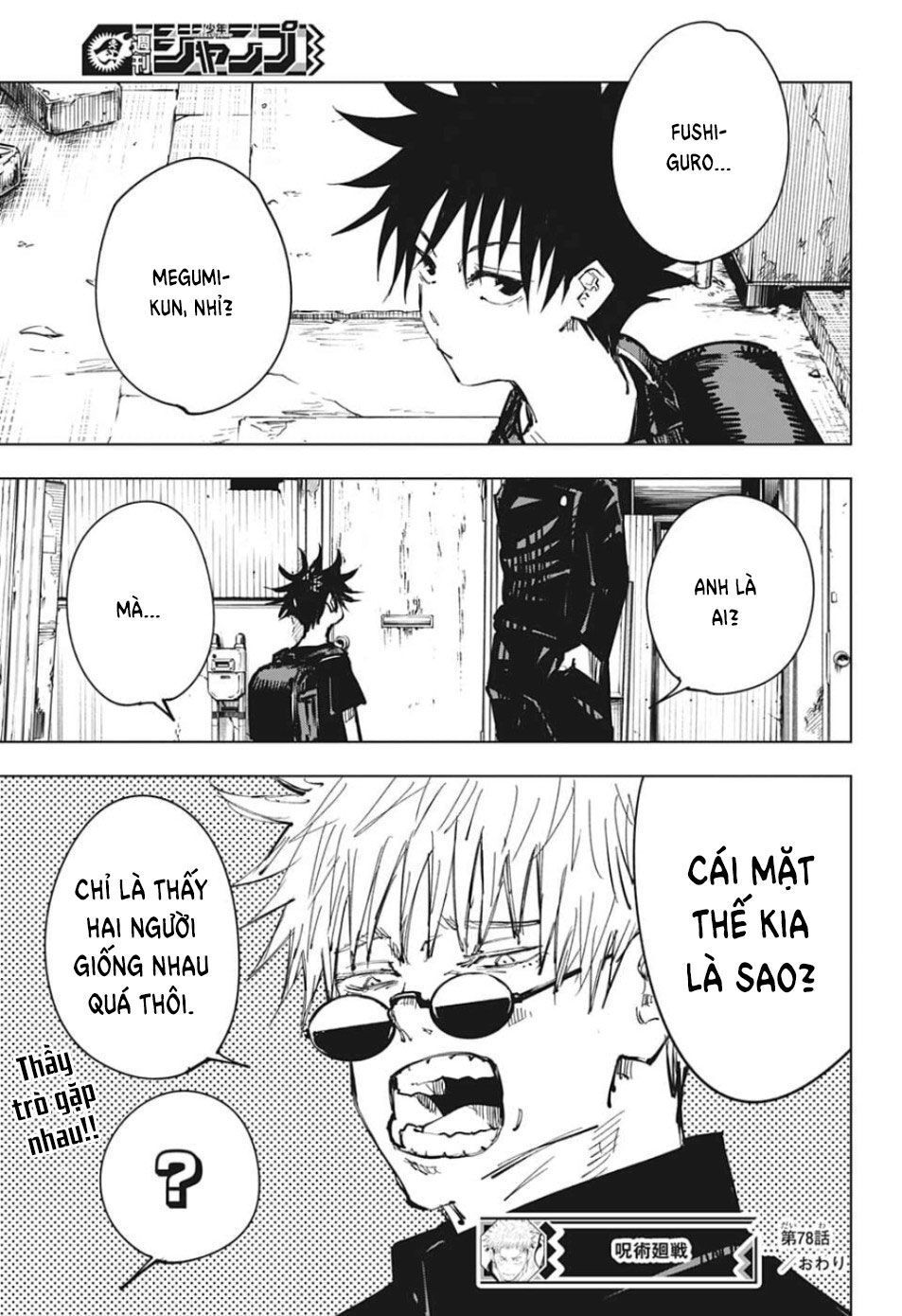 Chú Thuật Hồi Chiến Chap 78 - Next Chap 79