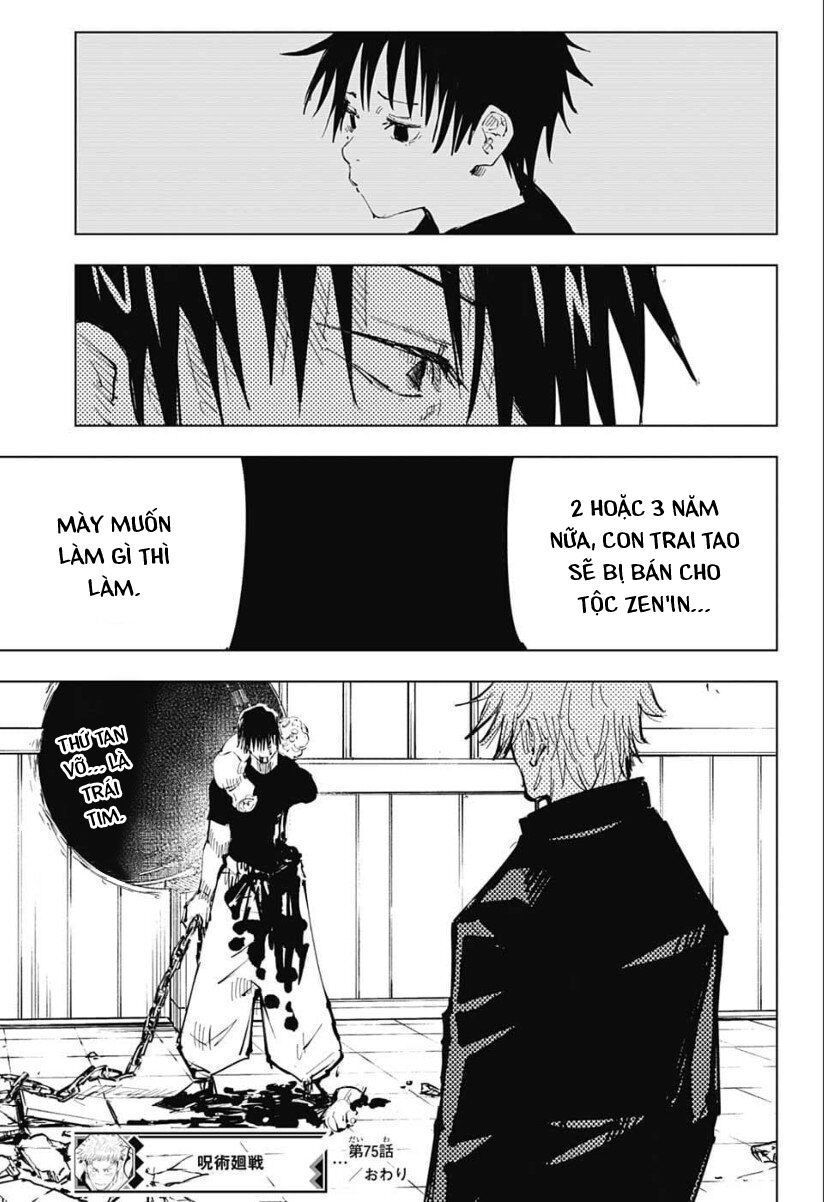 Chú Thuật Hồi Chiến Chap 75 - Next Chap 76