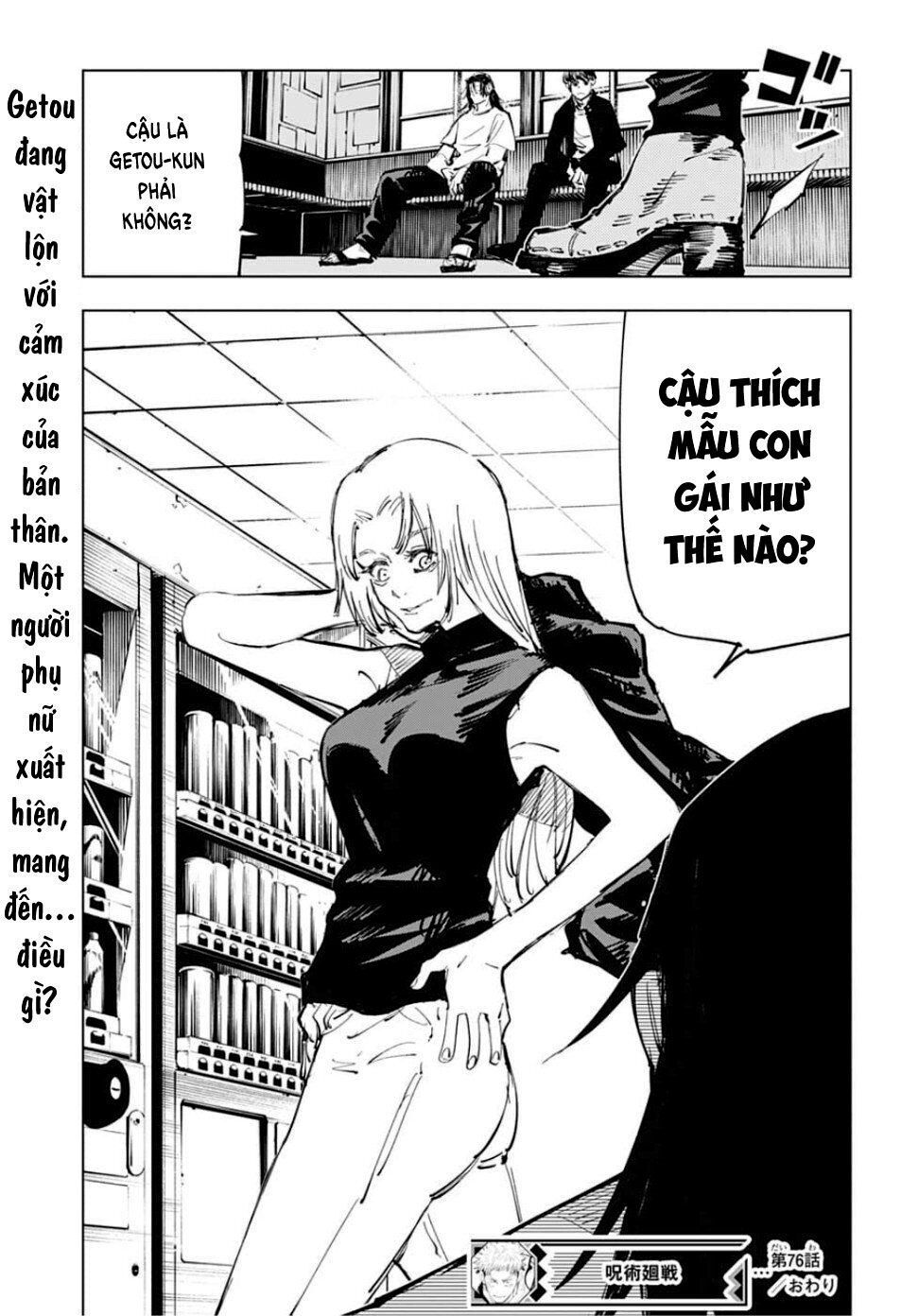 Chú Thuật Hồi Chiến Chap 76 - Next Chap 77