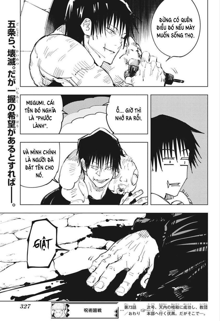 Chú Thuật Hồi Chiến Chap 73 - Next Chap 74
