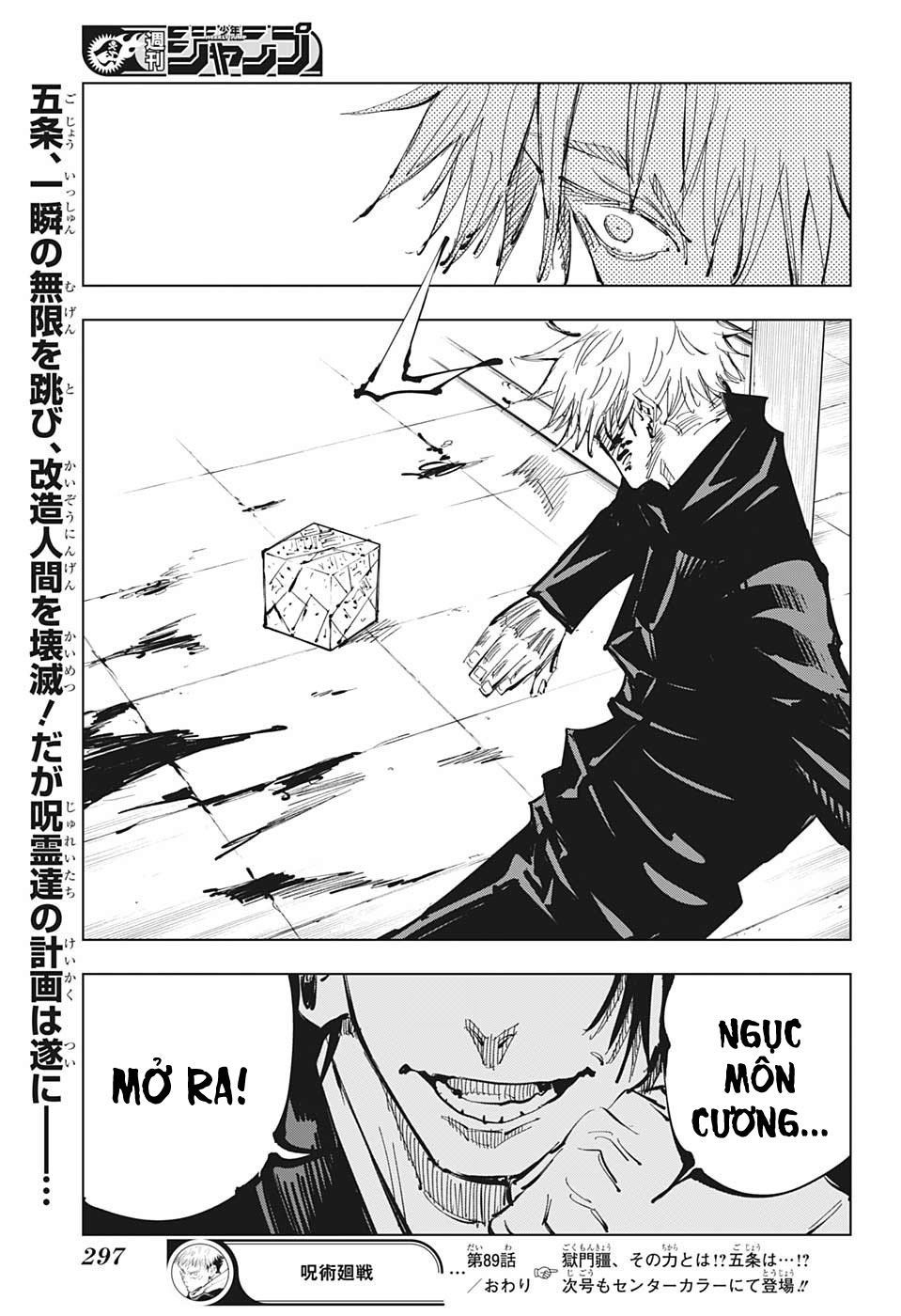 Chú Thuật Hồi Chiến Chap 89 - Next Chap 90