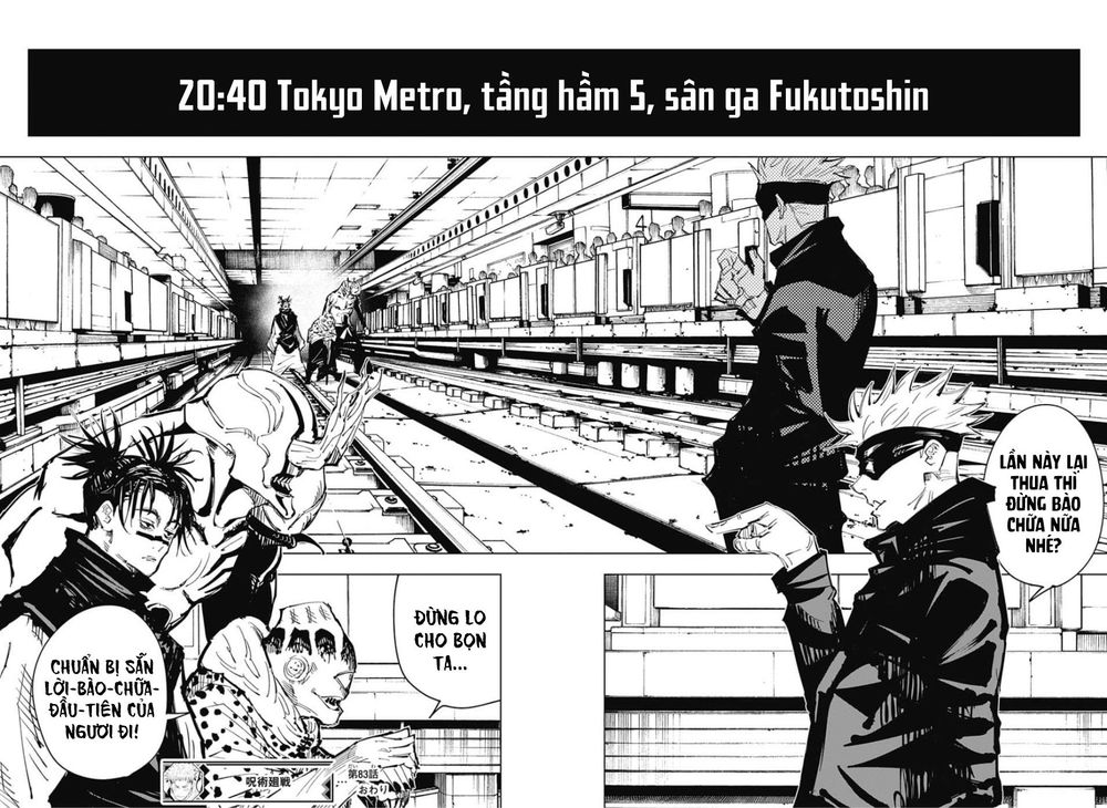 Chú Thuật Hồi Chiến Chap 83 - Next Chap 84