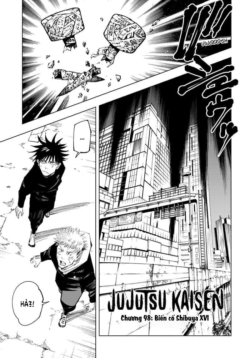 Chú Thuật Hồi Chiến Chap 98 - Next Chap 99