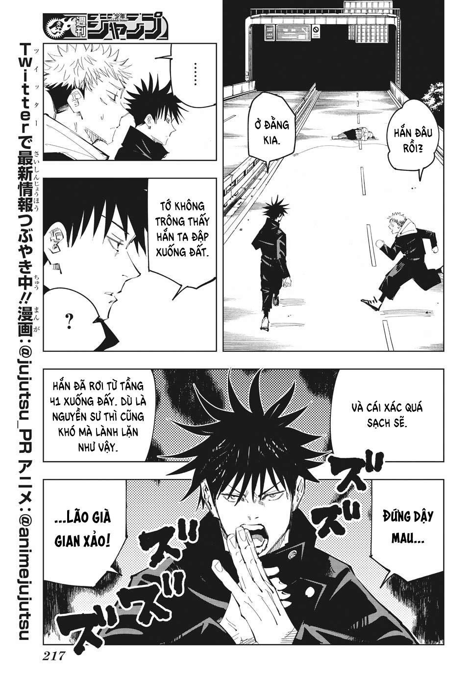 Chú Thuật Hồi Chiến Chap 94 - Next Chap 95
