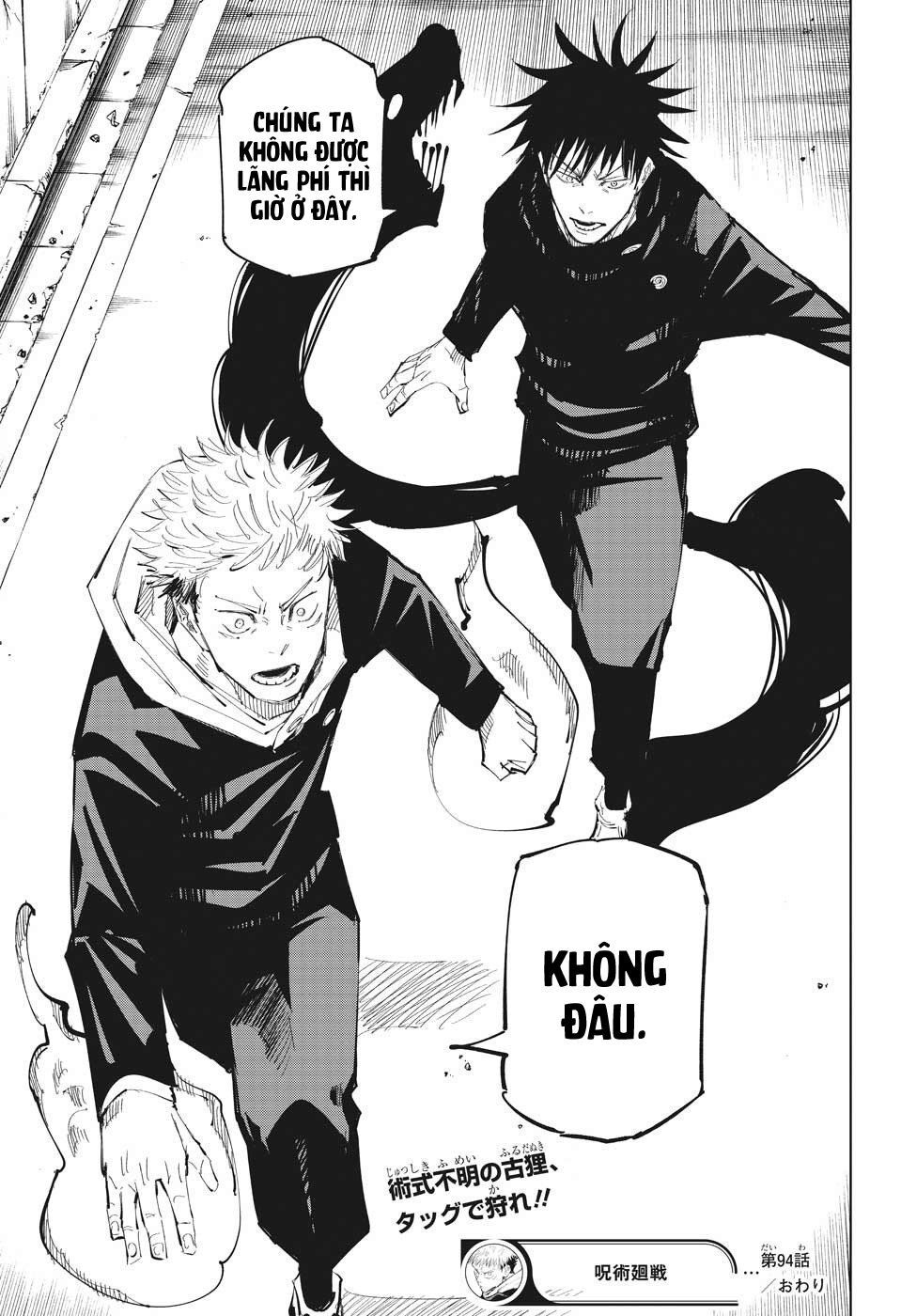 Chú Thuật Hồi Chiến Chap 94 - Next Chap 95