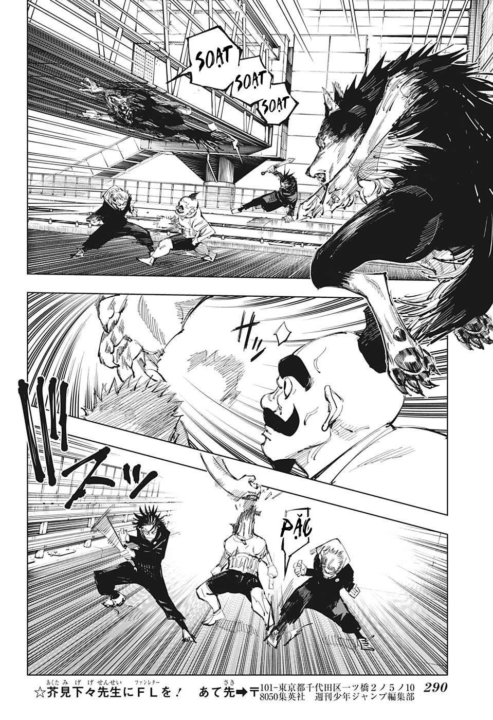 Chú Thuật Hồi Chiến Chap 95 - Next Chap 96