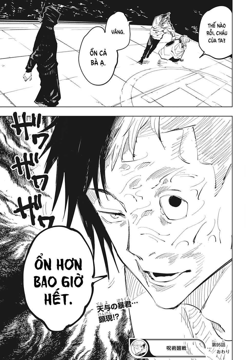 Chú Thuật Hồi Chiến Chap 95 - Next Chap 96