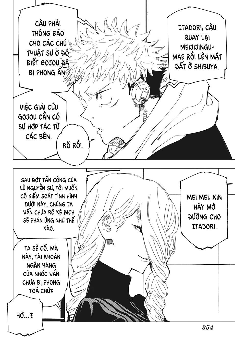 Chú Thuật Hồi Chiến Chap 91 - Next Chap 92