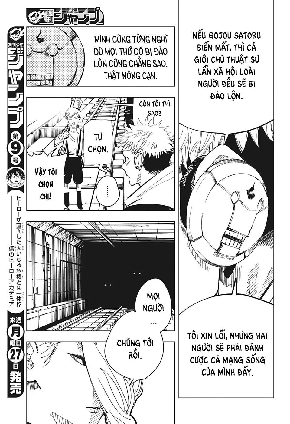 Chú Thuật Hồi Chiến Chap 91 - Next Chap 92