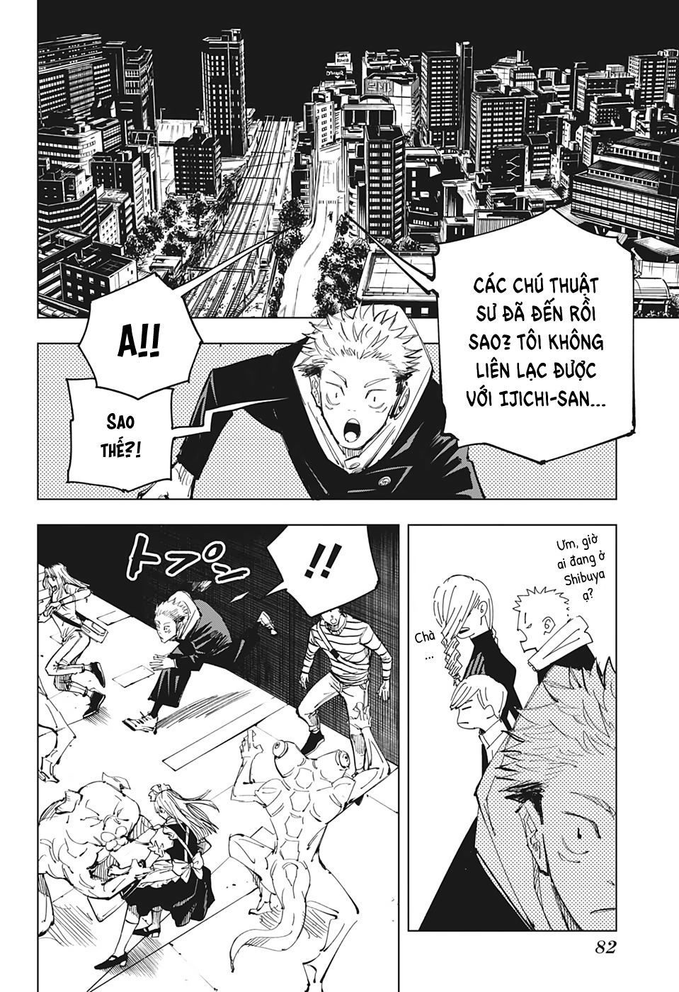 Chú Thuật Hồi Chiến Chap 92 - Next Chap 93