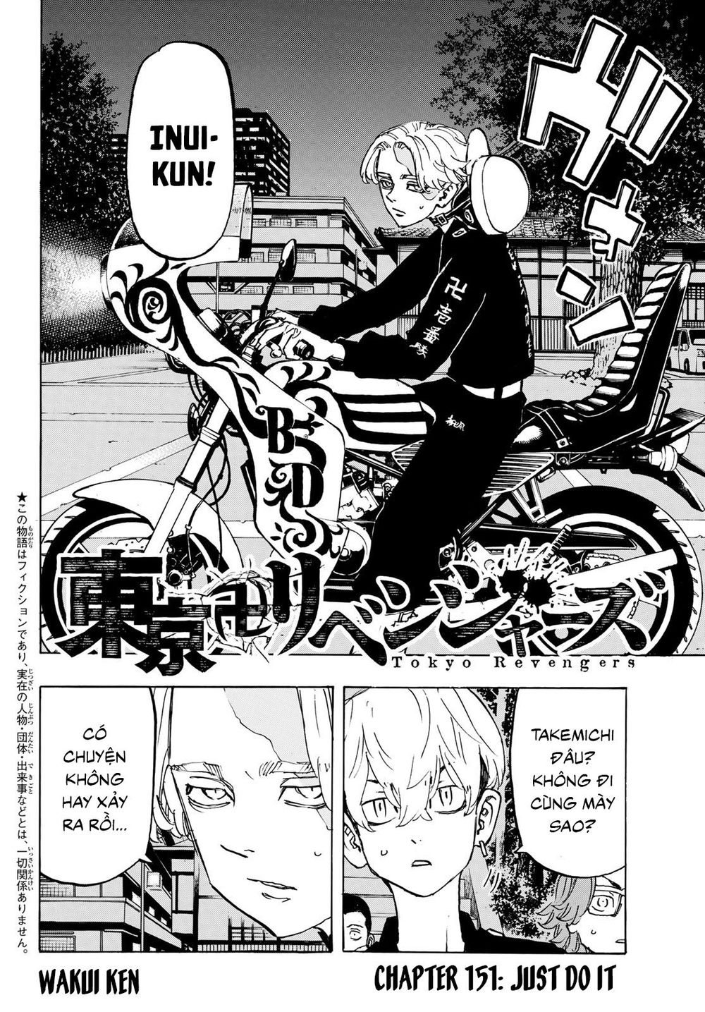 Kịch Trường Của Takemichi Chap 151 - Next Chap 152