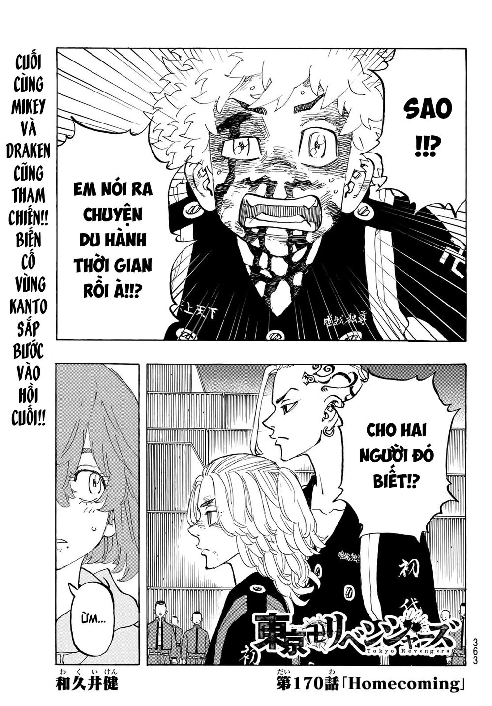 Kịch Trường Của Takemichi Chap 170 - Next Chap 171