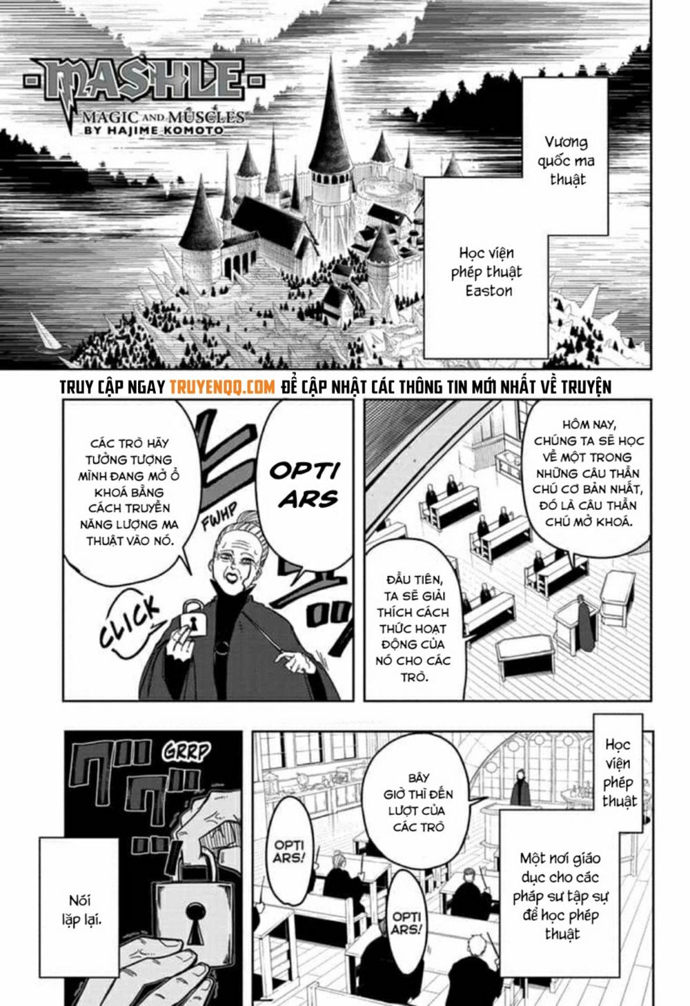 Mashle: Magic And Muscles Chap 4 - Next Chap 5