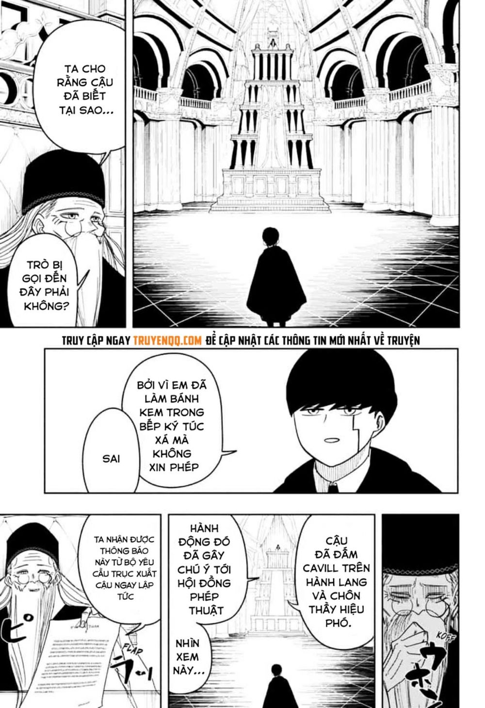 Mashle: Magic And Muscles Chap 6 - Next Chap 7