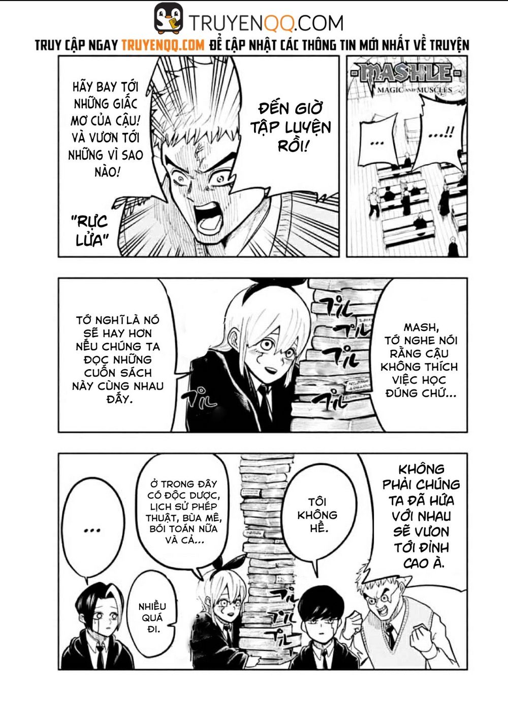Mashle: Magic And Muscles Chap 8 - Next Chap 9