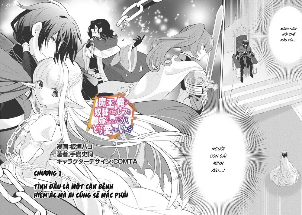 Maou No Ore Ga Dorei Elf Wo Yome Ni Shitanda Ga, Dou Medereba Ii? Chap 1 - Next Chap 2