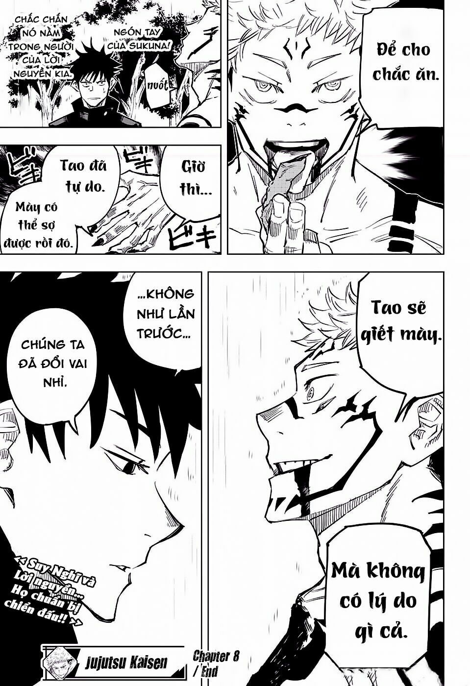 Chú Thuật Hồi Chiến Chap 8 - Next Chap 9