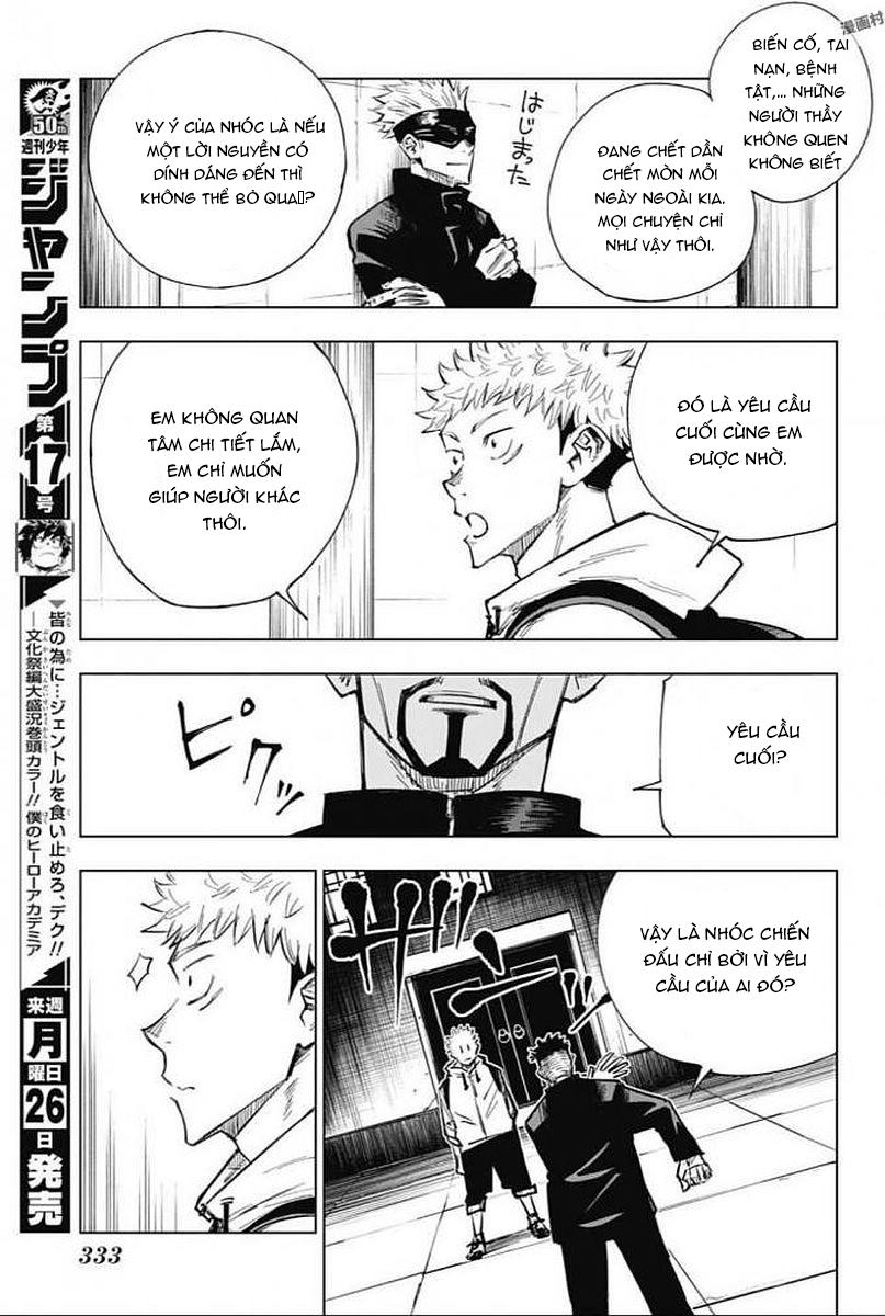 Chú Thuật Hồi Chiến Chap 3 - Next Chap 4