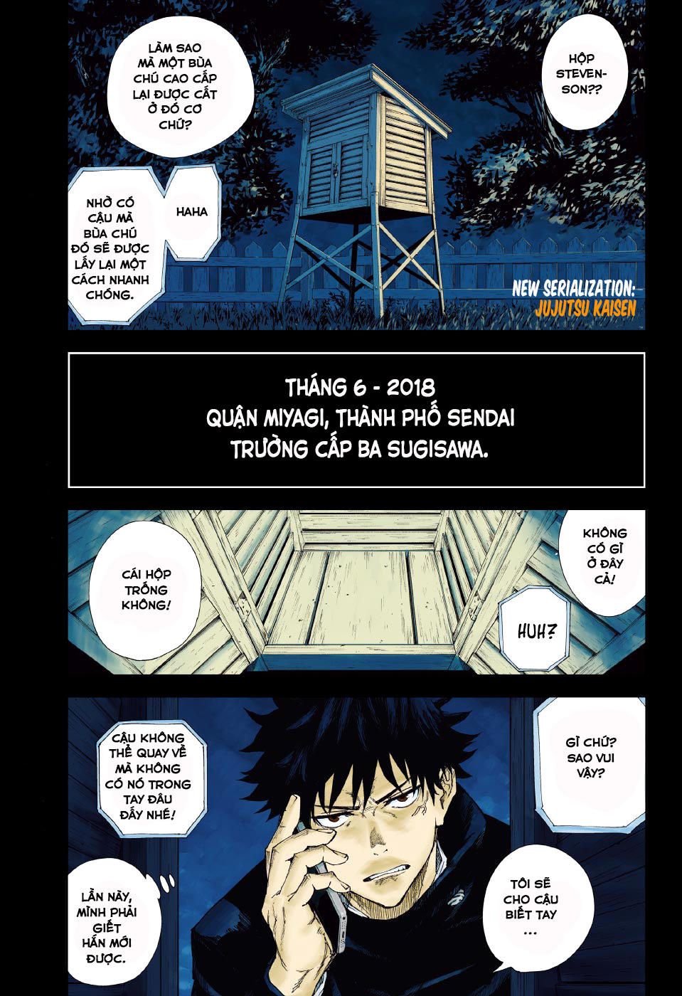 Chú Thuật Hồi Chiến Chap 1 - Next Chap 2