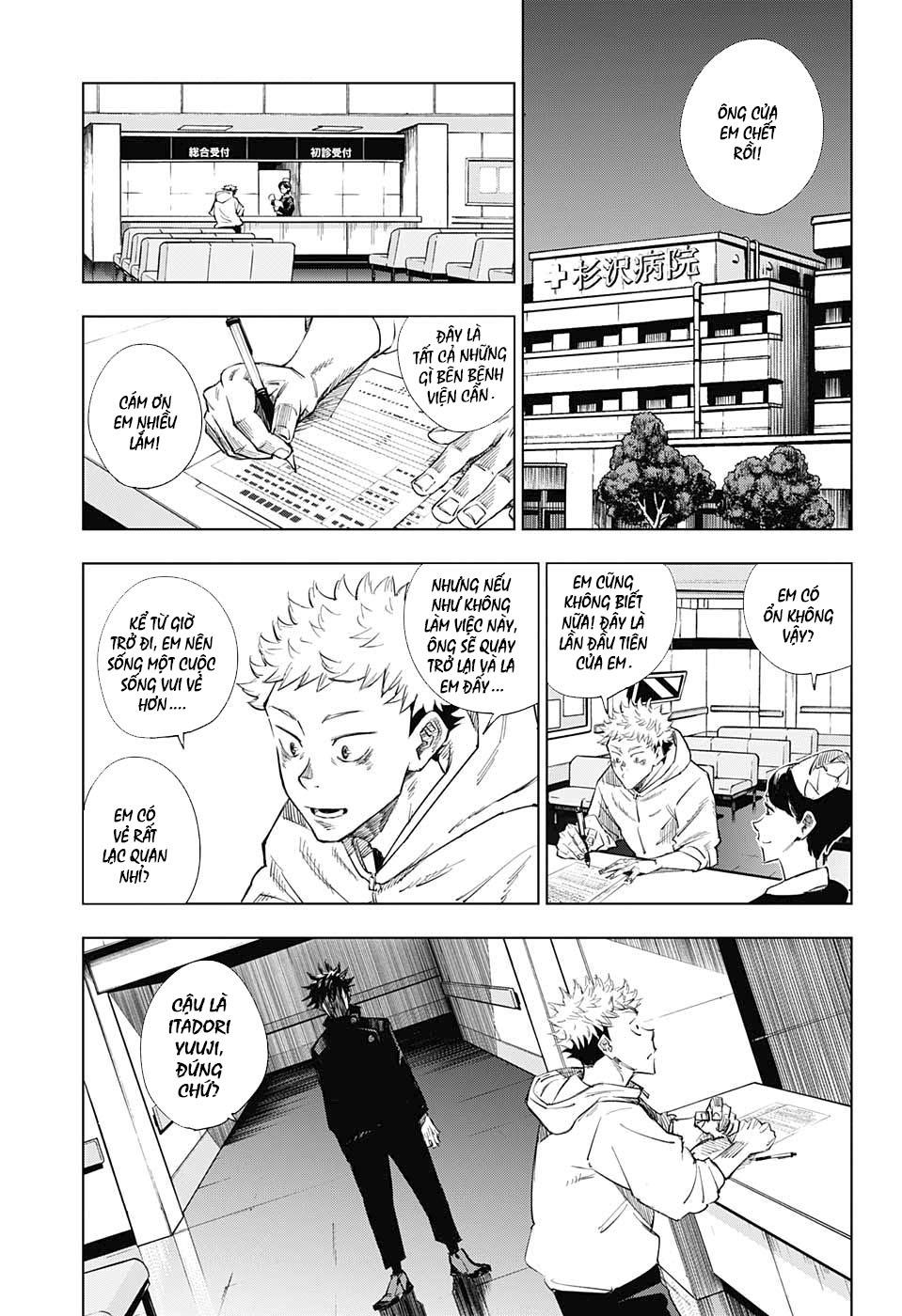 Chú Thuật Hồi Chiến Chap 1 - Next Chap 2