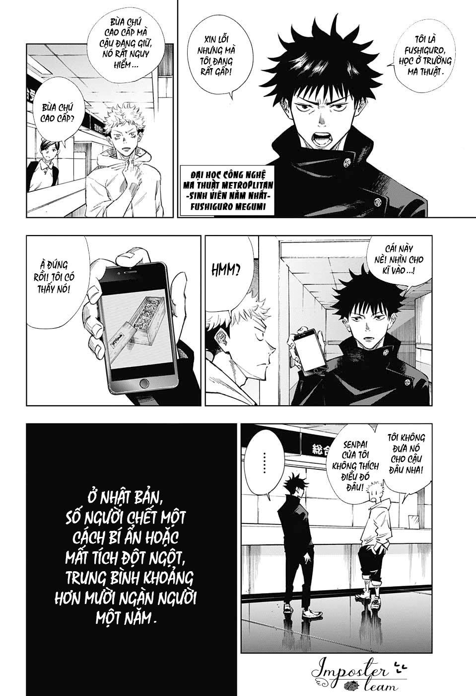 Chú Thuật Hồi Chiến Chap 1 - Next Chap 2