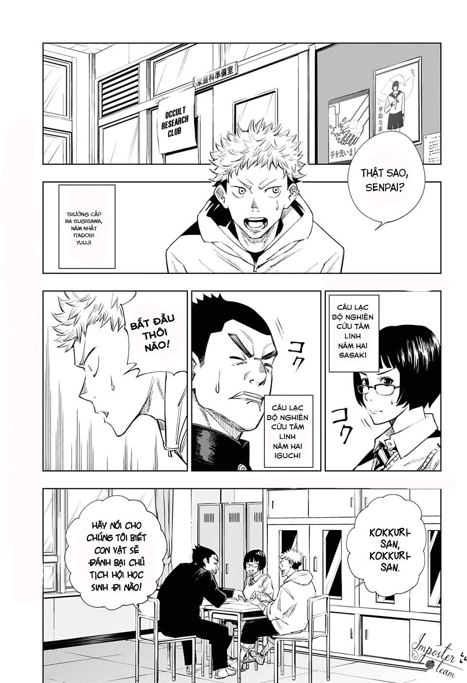 Chú Thuật Hồi Chiến Chap 1 - Next Chap 2