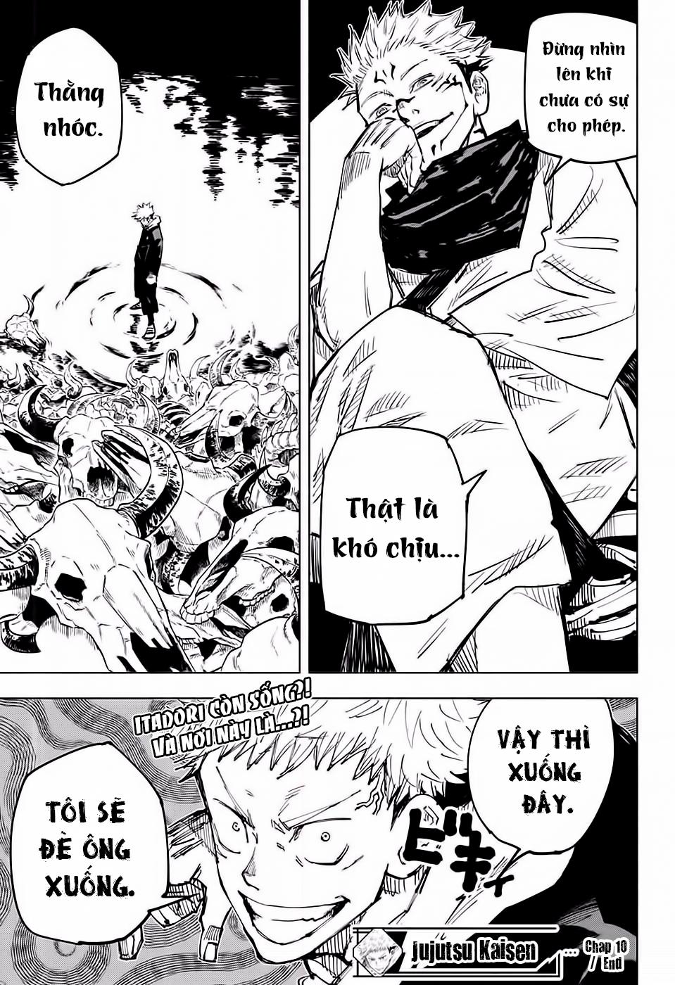 Chú Thuật Hồi Chiến Chap 10 - Next Chap 11