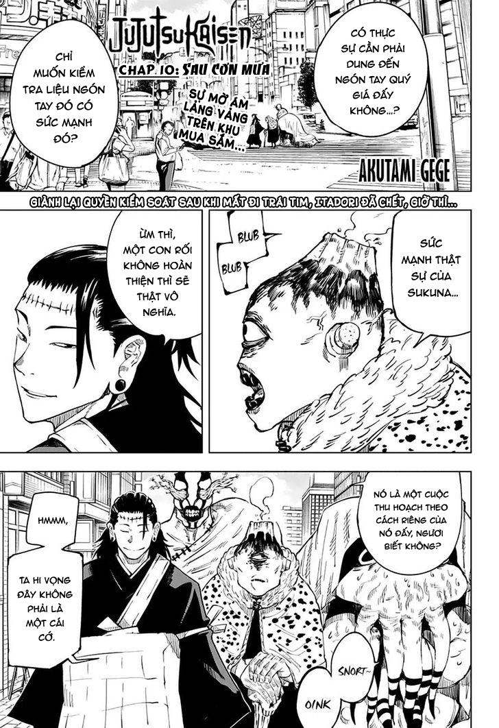 Chú Thuật Hồi Chiến Chap 10 - Next Chap 11