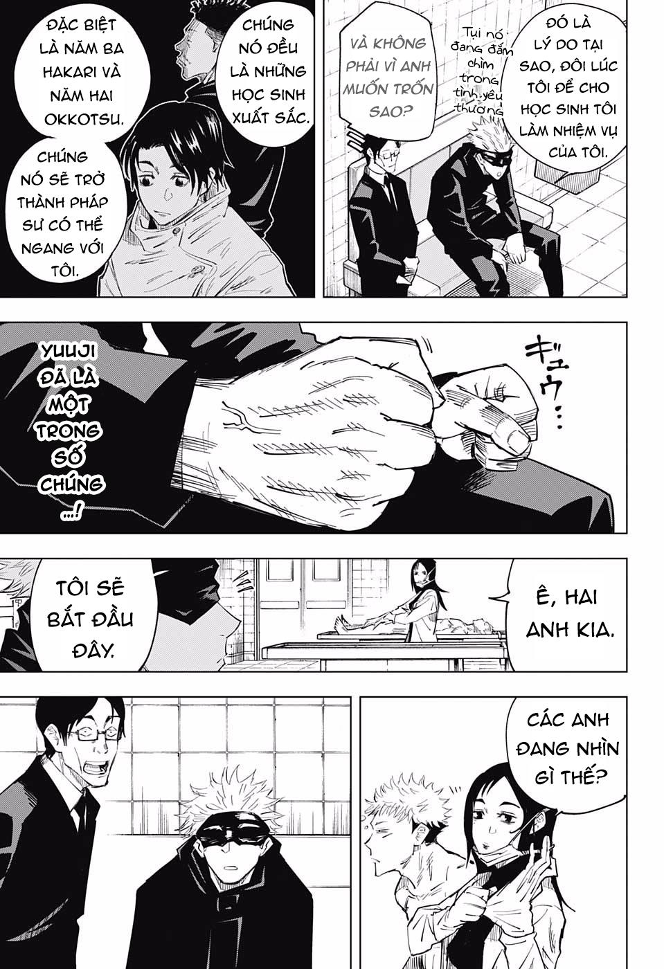 Chú Thuật Hồi Chiến Chap 11 - Next Chap 12