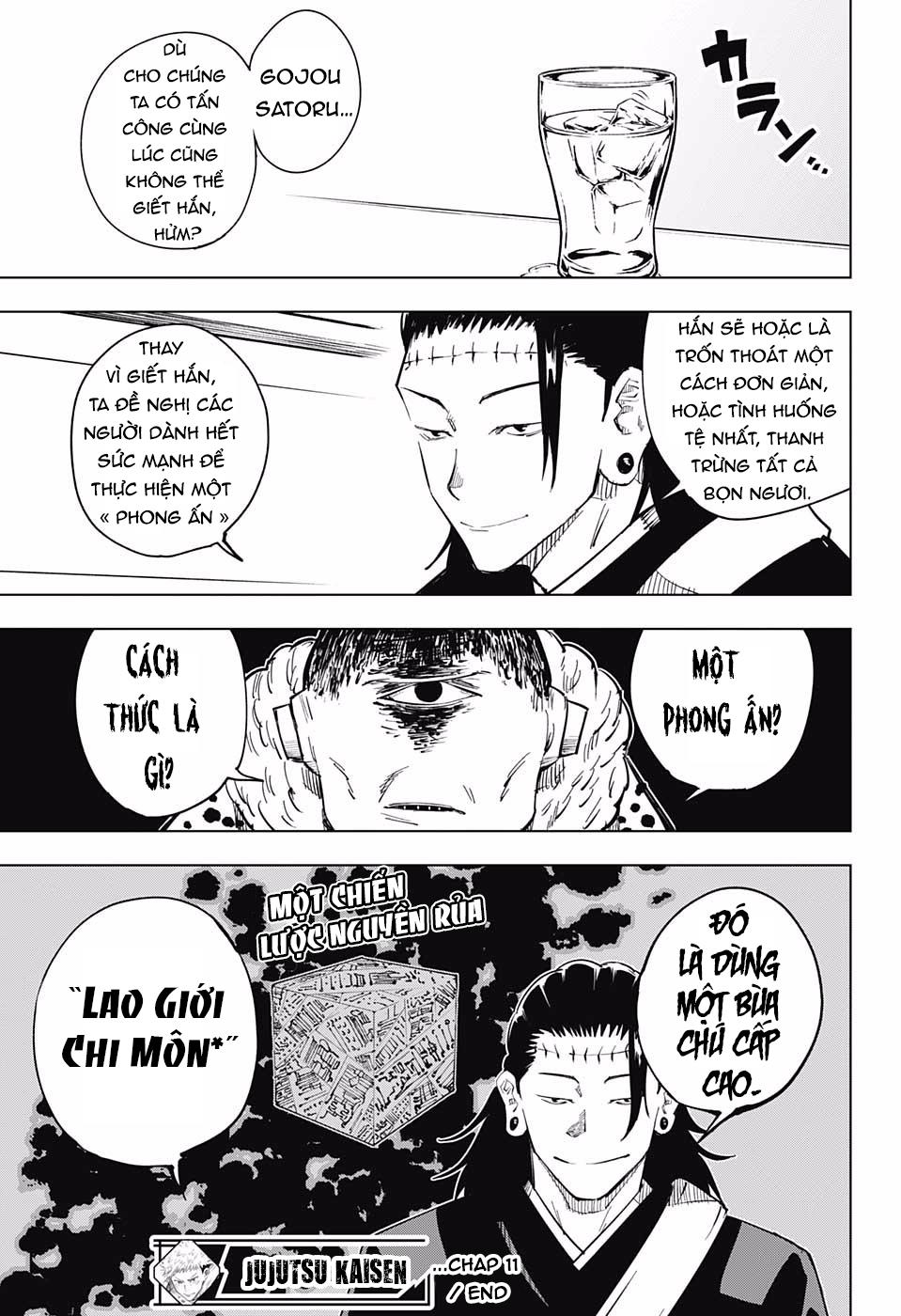 Chú Thuật Hồi Chiến Chap 11 - Next Chap 12
