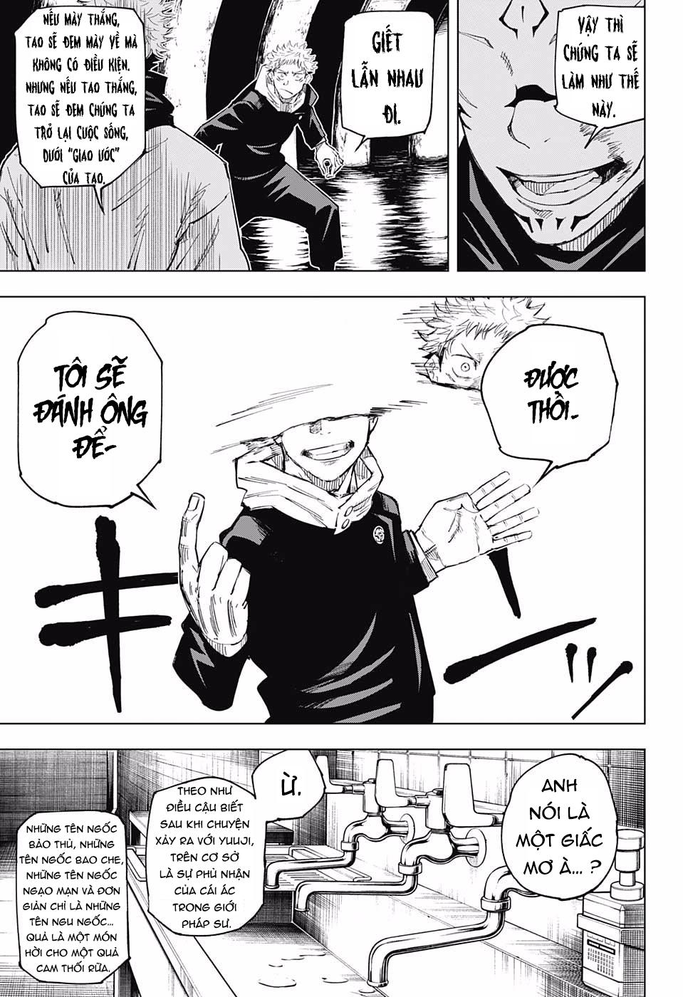 Chú Thuật Hồi Chiến Chap 11 - Next Chap 12