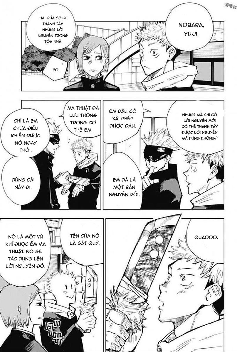 Chú Thuật Hồi Chiến Chap 4 - Next Chap 5
