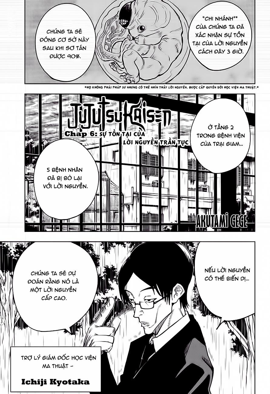 Chú Thuật Hồi Chiến Chap 6 - Next Chap 7