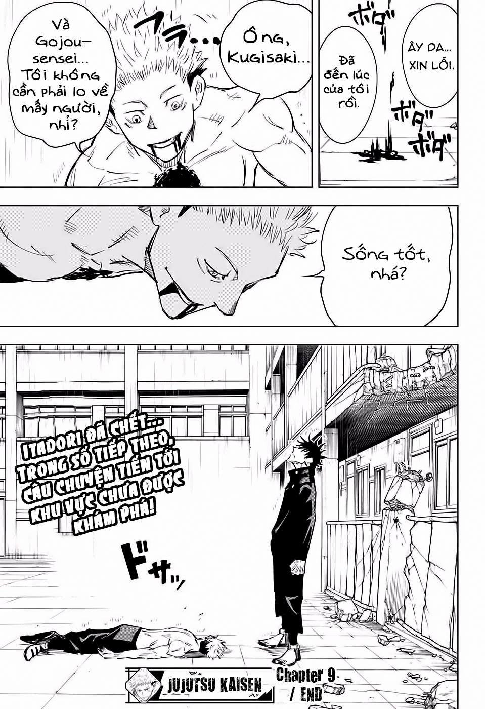 Chú Thuật Hồi Chiến Chap 9 - Next Chap 10