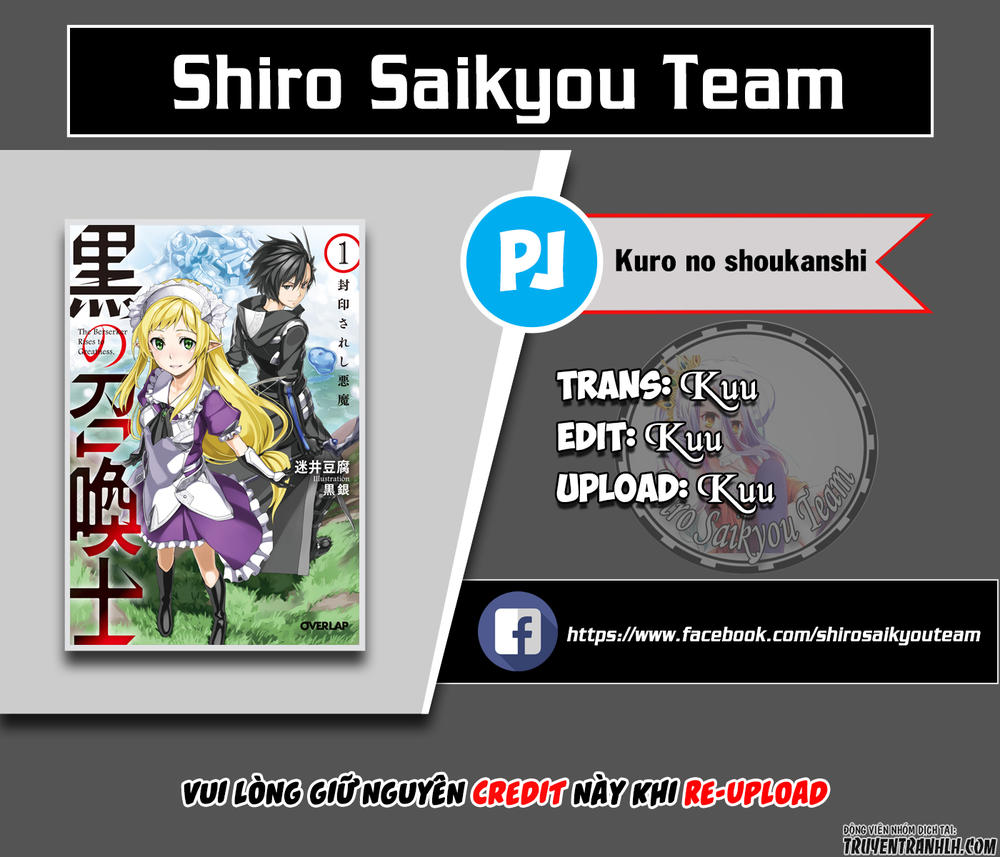 Kuro No Shoukanshi Chap 3 - Next Chap 4