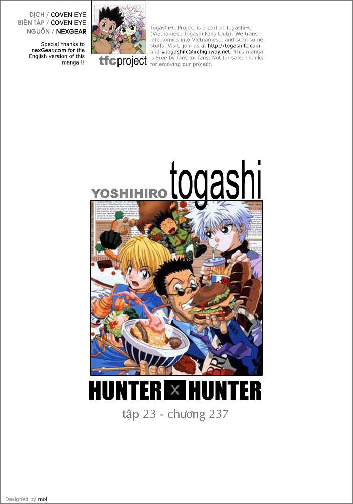 Hunter x Hunter Chap 237 - Next Chap 238