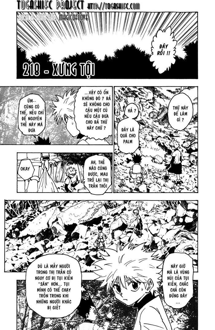 Hunter x Hunter Chap 218 - Next Chap 219