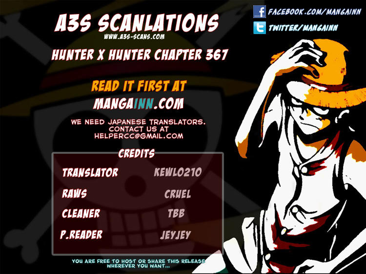Hunter x Hunter Chap 227 - Next Chap 228